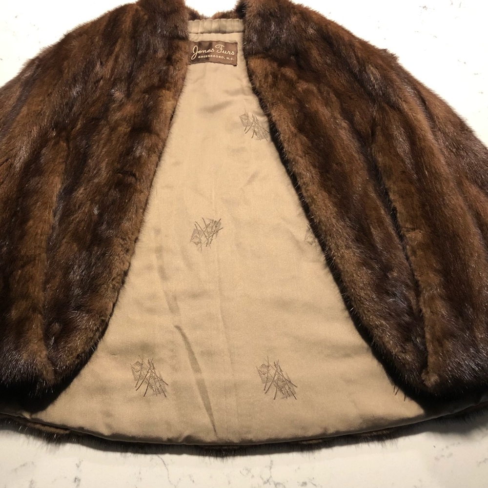 Mink Fur cape